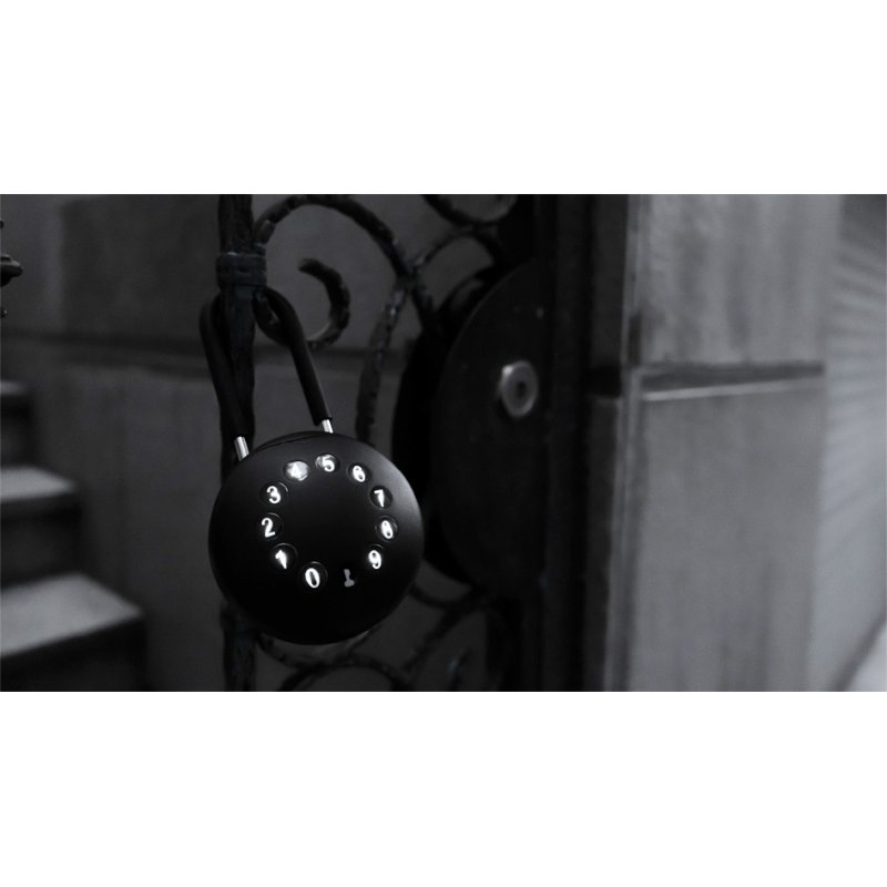 Phoenix Coffre-fort à clés PALM KS0213ES, bluetooth, noir, 100 mm